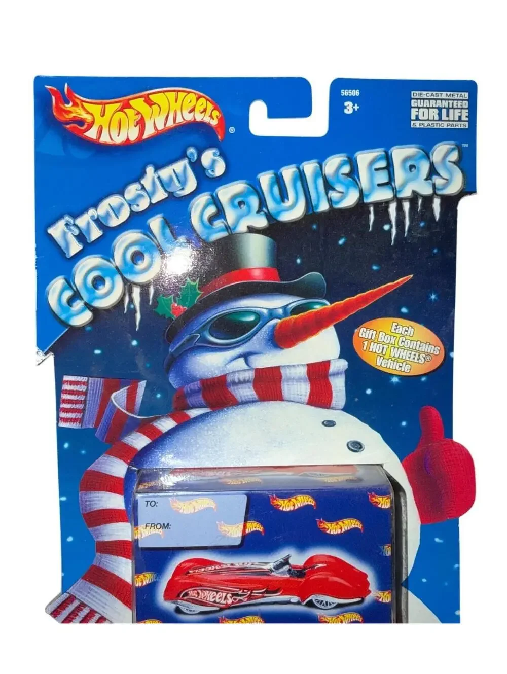 Hot Wheels Frostys Cool Cruisers Gift Pack With 3 Vehicles & To/From Tags For Ki